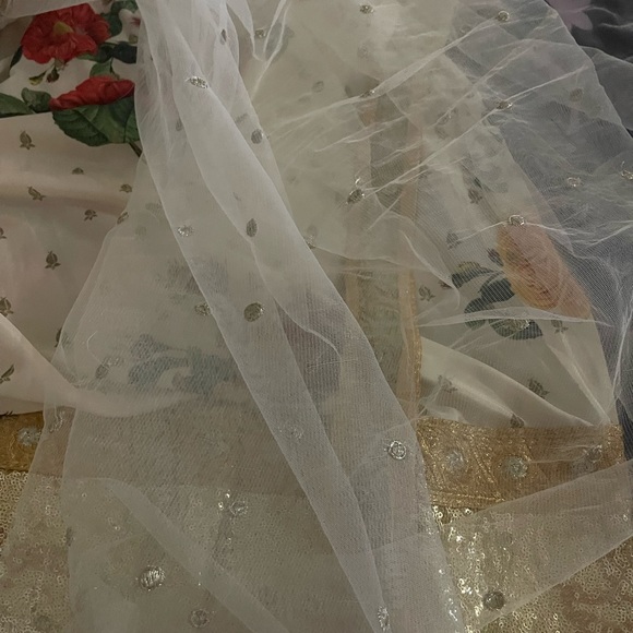 Indian lehenga tops skirt and scarf - Picture 3 of 14